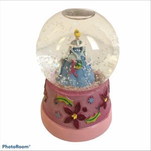 Disney Cinderella Snow Globe Musical Christmas